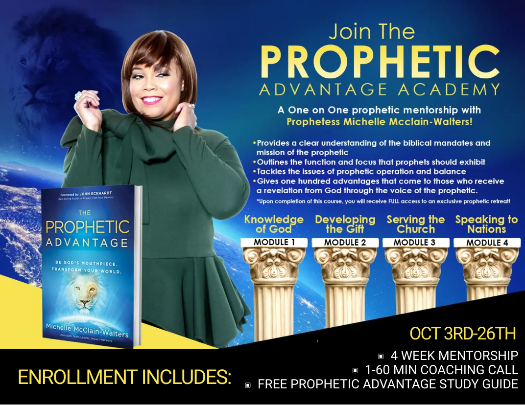 Prophetic Advantage Academy On Demand!!